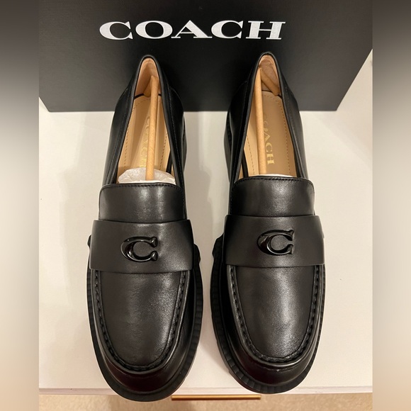 🦋Coach Black Leah Loafers 👞 - Picture 4 of 11